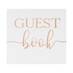 Rose Gouden Gastenboek 22cm, Hobby en Vrije tijd, Verzenden, Nieuw