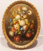 École espagnole (XX) - Bouquet con flores, Antiquités & Art