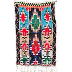 Vintage Moroccan Berber Rug, Handknotted Traditional Rug -