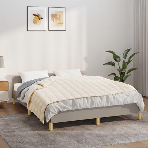 vidaXL Verzwaringsdeken 137x200 cm 10 kg stof, Huis en Inrichting, Slaapkamer | Bedden, Nieuw, Verzenden