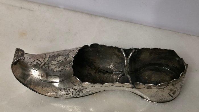 Asbak - .875 (84 Zolotniki) zilver, Antiek en Kunst, Antiek | Zilver en Goud