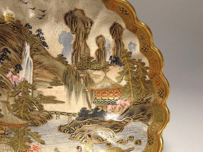 Kom - Very fine satsuma bowl with landscape design, marked -, Antiek en Kunst, Antiek | Overige Antiek