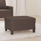 vidaXL Voetenbank 70x55x41 cm kunstleer bruin, Huis en Inrichting, Verzenden, Nieuw