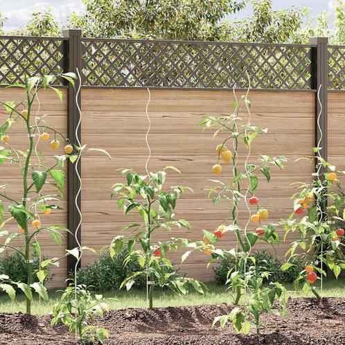 vidaXL Spiraal Plantensteunen 50 stuks 150 cm in, Tuin en Terras, Bloembakken en Plantenbakken, Nieuw, Verzenden