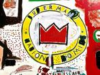 after Jean Michel Basquiat (1960-1988) - Untitled (Crown, Antiquités & Art, Art | Dessins & Photographie