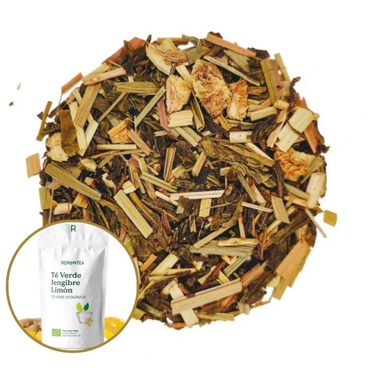 BIO-Kruidenthee GINGER LEMON GREEN TEA - 100 g, Sport en Fitness, Gezondheidsproducten en Wellness, Ophalen of Verzenden