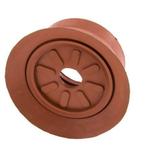 Ventouse plate 70mm SBR brun rougeâtre G 1/4 pouce Course, Verzenden, Nieuw