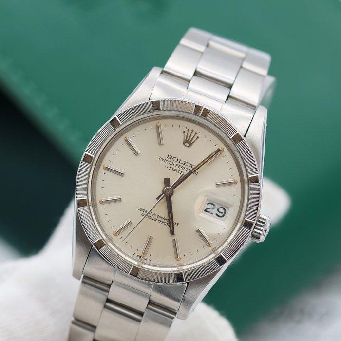 Rolex - Oyster Perpetual Date - 15010 - Unisex - 1980-1989, Handtassen en Accessoires, Horloges | Heren