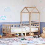 vidaXL Kiderbed met huisje 90x200 cm massief grenenhout, Huis en Inrichting, Verzenden, Nieuw