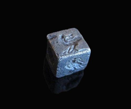 Romain antique Argent Dé Coquille Rare avec Aigle, Animaux -, Antiek en Kunst, Antiek | Overige Antiek