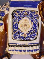 sculptuur, Elefante porta vasi in ceramica indiano del XX, Antiek en Kunst