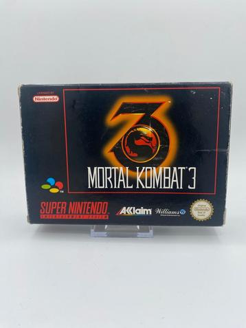 *USED* Mortal Kombat 3 / SNES beschikbaar voor biedingen