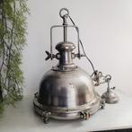 Vintage, Industriële & Zware Kwaliteit Hanglamp, nr1 - Lamp, Antiek en Kunst