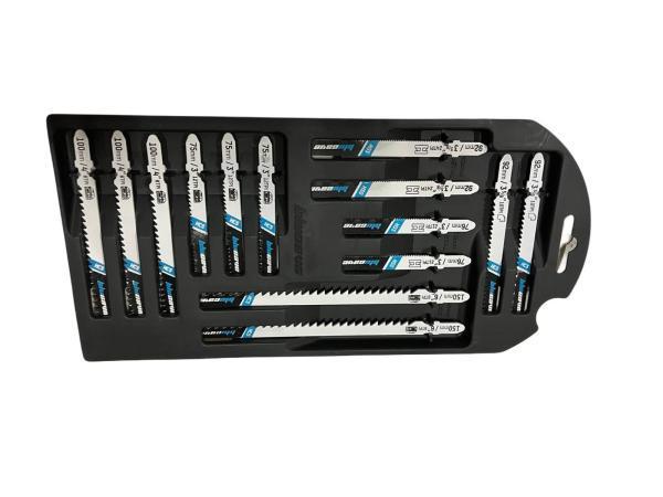 Veiling - 2x Decoupeerzagen set 14-delig Hout,Staal en Plast, Doe-het-zelf en Bouw, Gereedschap | Zaagmachines