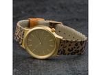 Veiling - Komono Wizard horloge dames goud/panter 36mm, Handtassen en Accessoires, Horloges | Dames, Nieuw