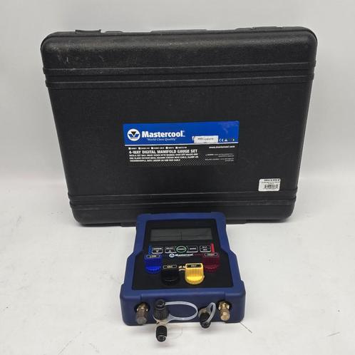 Mastercool 4-weg Elektronische Manifold Digitale Meter In..., Doe-het-zelf en Bouw, Meetapparatuur, Nieuw, Ophalen of Verzenden