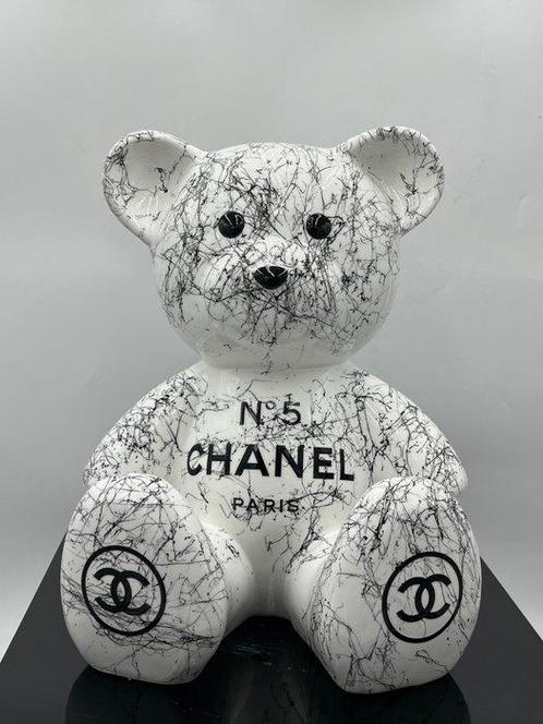 Naor - Teddy Chanel marbre, Antiquités & Art, Art | Peinture | Moderne