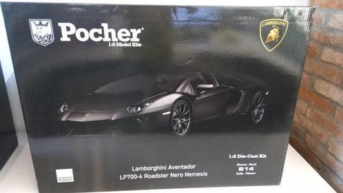 Pocher 1:8 - Voiture miniature - Lamborghini Aventador, Hobby en Vrije tijd, Modelauto's | 1:5 tot 1:12