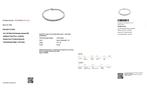 Armband - 14 karaat Witgoud - 3.63ct. tw. Diamant, Nieuw