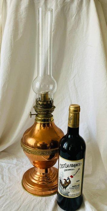 Lampe à huile - Cuivre, Verre - Lampe à huile XXL