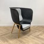 Design De Vorm Pod akoestische fauteuil, grijs - licht grijs, Huis en Inrichting, Gebruikt, Grijs, Eén