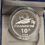 Francia. 10 Francos. Proof - Wereldkampioenschap Voetbal -, Nieuw