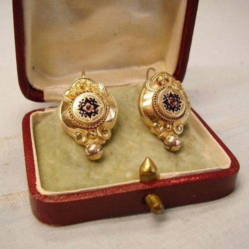 Sans Prix de Réserve - Boucles doreilles - 14 carats Or, Handtassen en Accessoires, Oorbellen