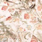 Stoffe Broccato (Lampasso) Italiaans - Beige Zijde –, Antiek en Kunst