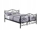 Uniek metalen bedframe met decoratieve kristallen - 140x2..., Doe-het-zelf en Bouw, Metalen, Ophalen of Verzenden, Nieuw, IJzer