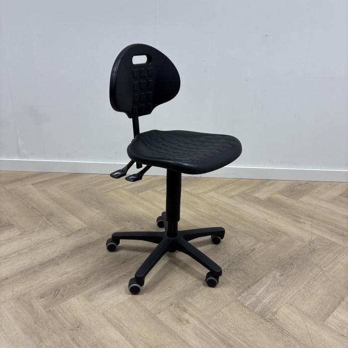 ergonomische werkplaats stoel, zwart, Huis en Inrichting, Bureaustoelen, Bureaustoel, Zwart, Gebruikt, Ergonomisch