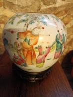 Vaas - Hout, Keramiek - China - Onbekenden (Zonder, Antiek en Kunst