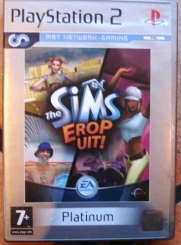 The Sims erop uit platinum (ps2 used game), Games en Spelcomputers, Games | Sony PlayStation 2, Ophalen of Verzenden