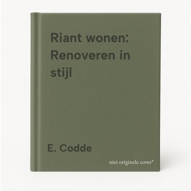 Riant wonen: Renoveren in stijl 9789080344099 E. Codde, Livres, Loisirs & Temps libre, Envoi