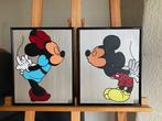 Kimberley Robroek - Silver glowing Mickey and Minnie in