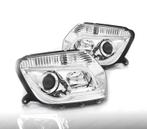 Phares Pour Dacia Duster 10-13 Tube Light Fond Chromé, Auto-onderdelen, Verlichting, Verzenden, Nieuw