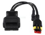 Jaltest Carrier 3 Pins OBD - 16 Pins OBD2 Verloopkabel Koelt, Verzenden, Nieuw