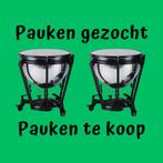 Pauken gezocht en te koop (nieuw en gebruikt) timpani