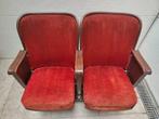 Fauteuil - Bois, Velours - Fauteuils de cinéma vintage