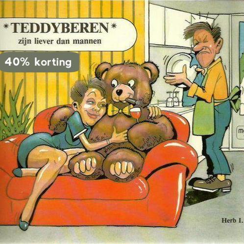 Teddyberen zyn liever dan mannen 9789065553966 Kavet, Boeken, Stripverhalen, Zo goed als nieuw, Verzenden