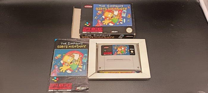Nintendo - Snes - The Simpson Barts Nightmare - Videogame -, Consoles de jeu & Jeux vidéo, Consoles de jeu | Accessoires Autre