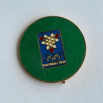 Draagspeld Grenoble Winter Olympic Games 1968 Pin Badge