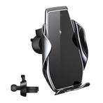 Qi Draadloze Autolader 15W - Quick Charge 3.0 - Airvent Clip, Verzenden, Nieuw