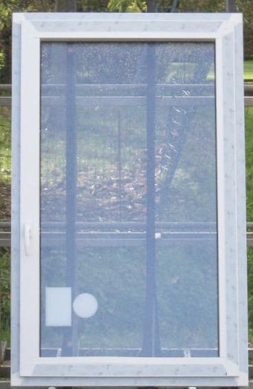 pvc raam , chassis , venster , kozijn 94 x 150 wit, Doe-het-zelf en Bouw, Raamkozijnen en Schuifdeuren, Inclusief glas, Nieuw