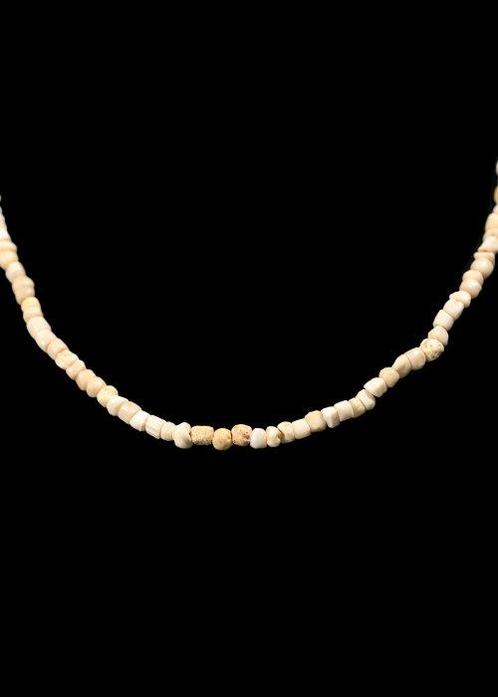 West-Aziatisch Schelp en Harde Steen Kralenketting (Zonder, Antiek en Kunst, Antiek | Overige Antiek
