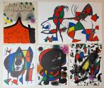 Joan Miro (1893-1983) - 5x Joan Miro original Lithographie, Antiek en Kunst