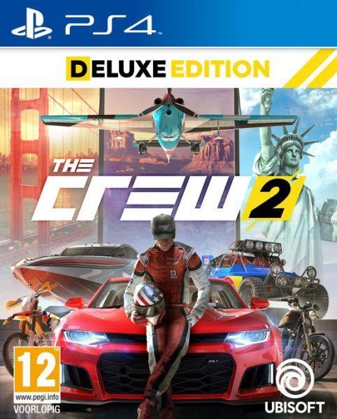 The Crew 2-Deluxe Edition (PlayStation 4) Gebruikt, Games en Spelcomputers, Games | Sony PlayStation 4, Ophalen of Verzenden