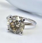 Zonder minimumprijs - Ring - 14 karaat Witgoud - 3.20ct. tw.