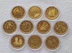 Europe. 2 Euro 2014/2023 (10 moedas)  (Sans Prix de Réserve)