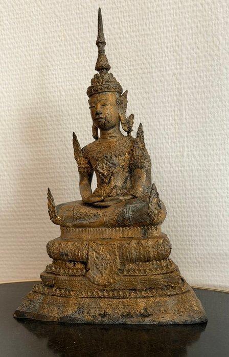 Buddha Bronze - Beeld - Thailand (Zonder minimumprijs), Antiek en Kunst, Kunst | Niet-Westerse kunst