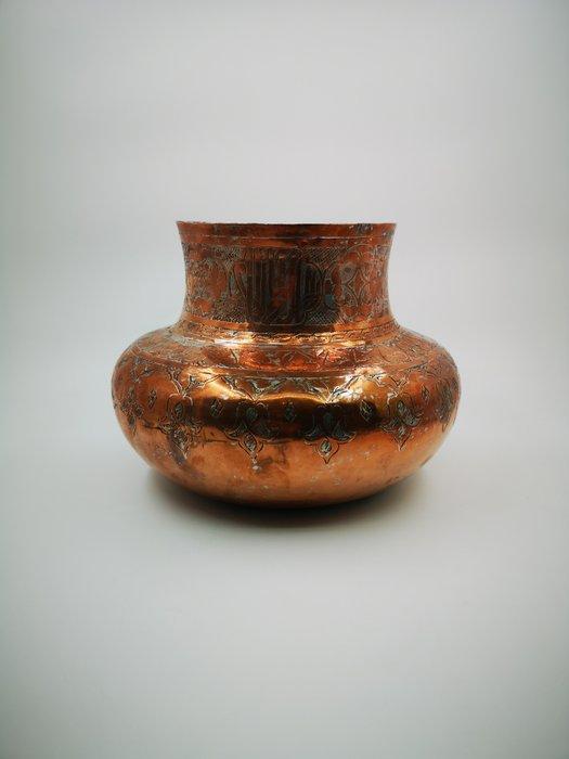 Art Nouveau Bak - Koper - 1940-1950, 1950-1960 - koperketel, Antiek en Kunst, Curiosa en Brocante